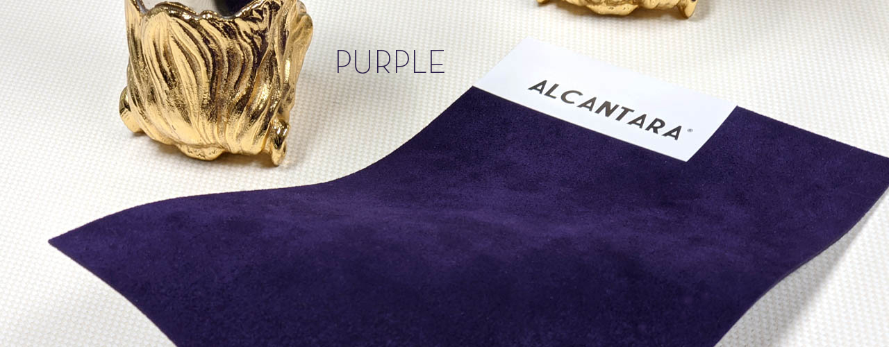 Alcantara residential colour purple