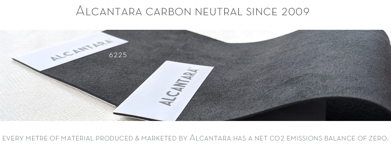 Alcantara carbon neutral