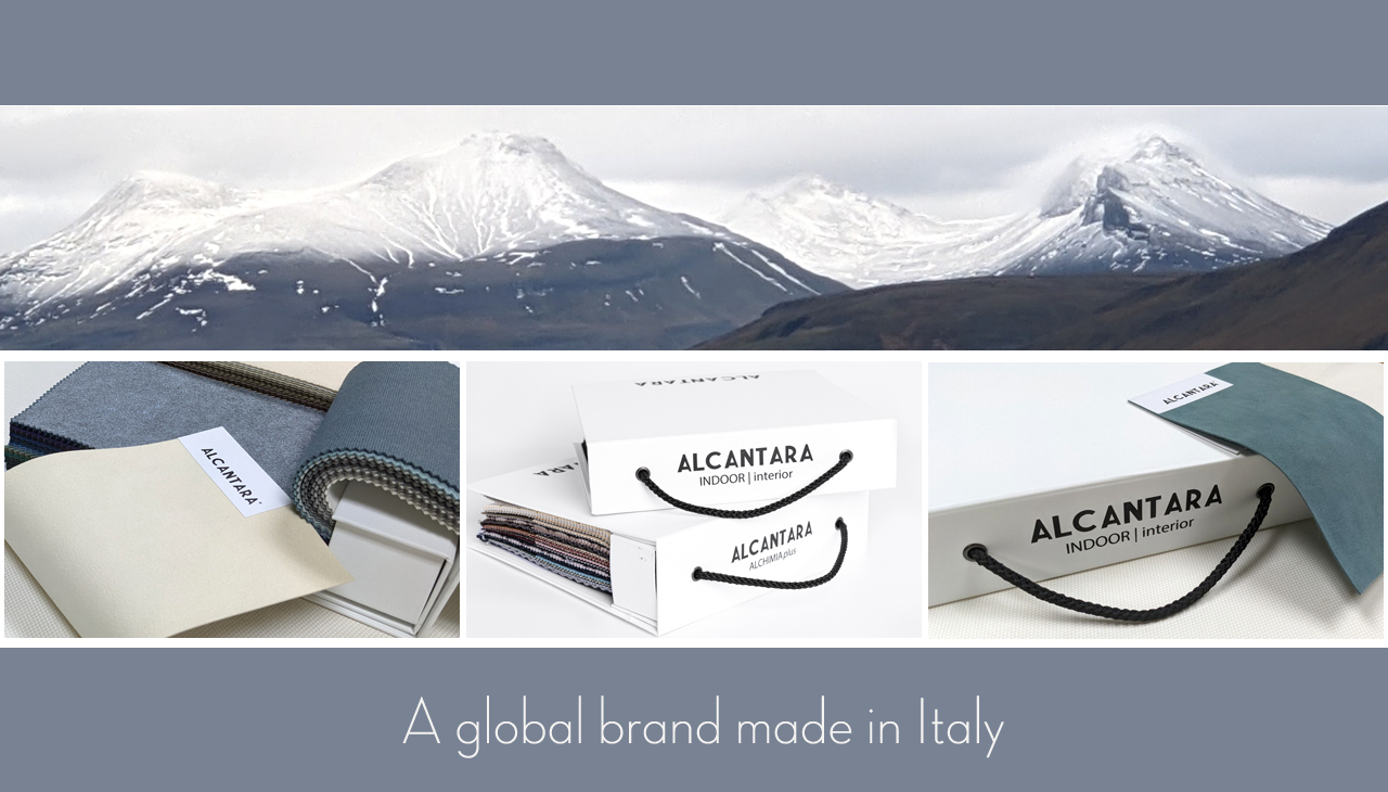 Alcantara a global brand made in Italy